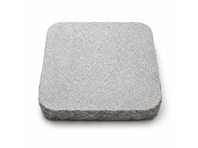 Stegsten Granit 4 cm, blästrad grå