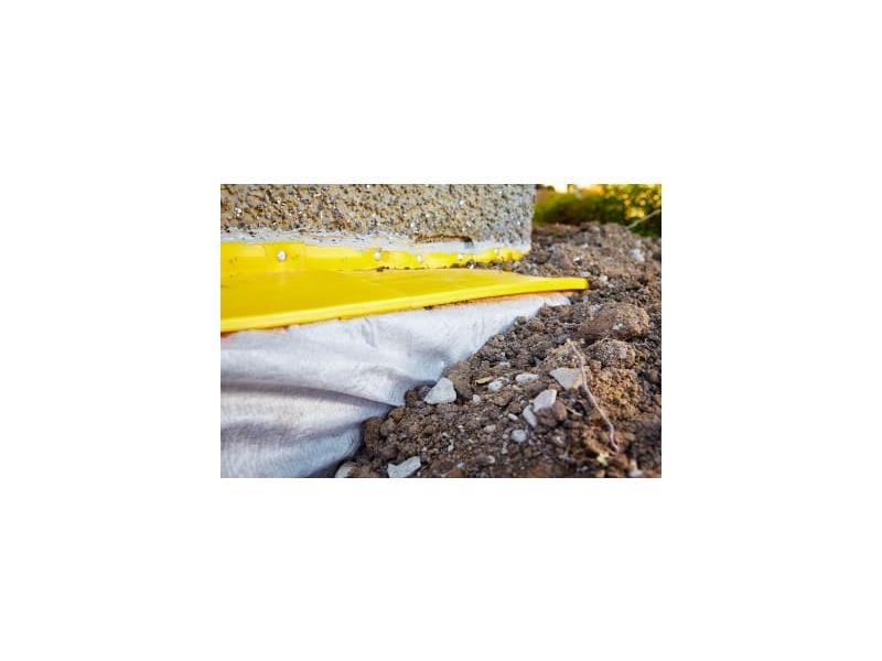 Isodrän täcklist – L=2,4 m (välj bredd 100/200 mm)