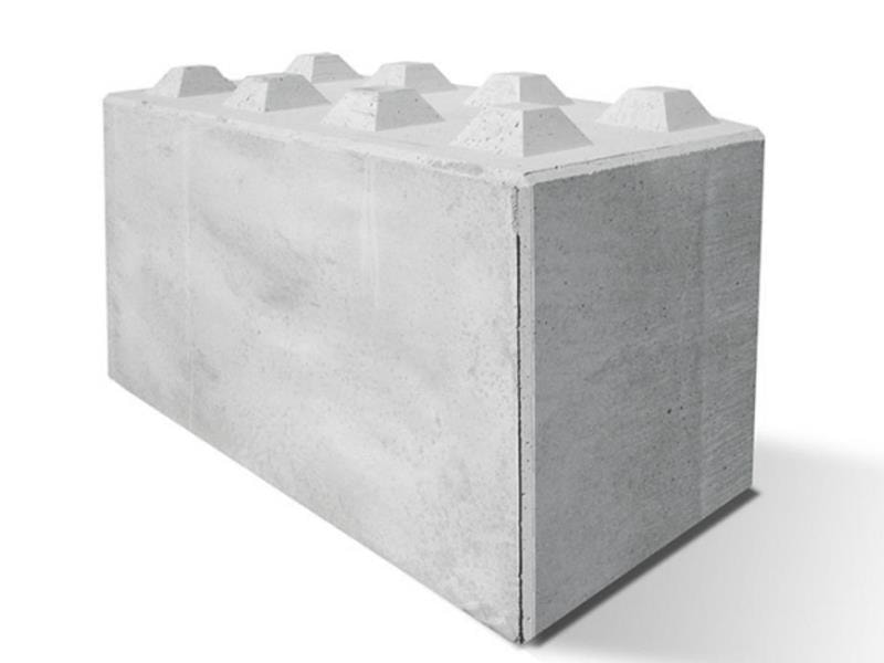 Flexiblock 1600x800x800 Naturgrå