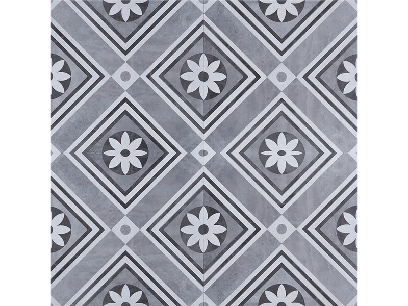 Concreet 600x600x40 mm Flower