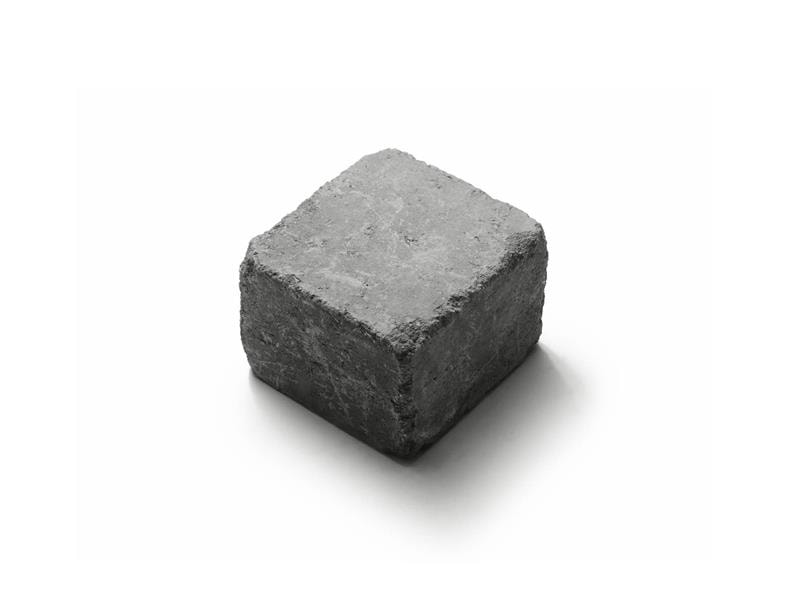 Rustikblock 190x195x138 Antracit