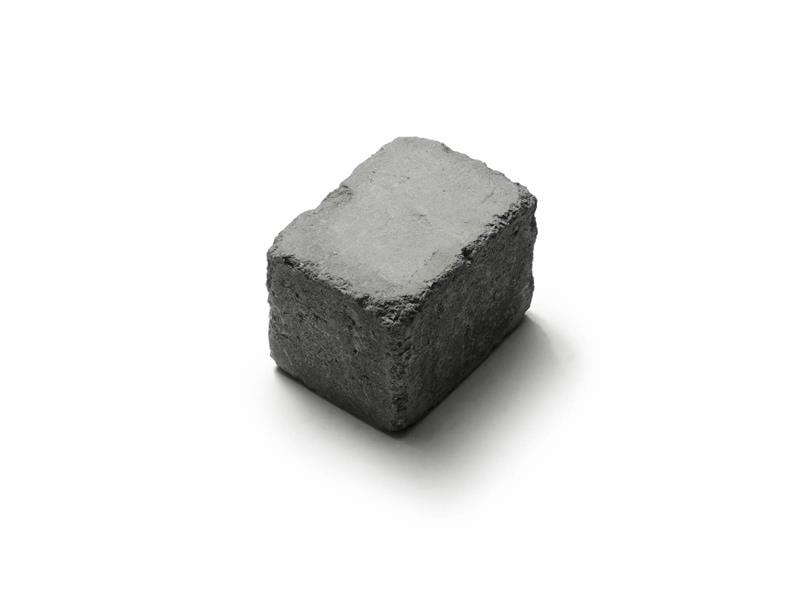 Rustikblock 138x190x138 Antracit