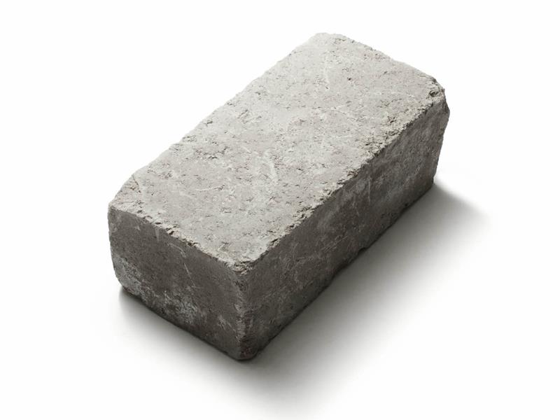 Rustikblock 190x390x138 Naturgrå