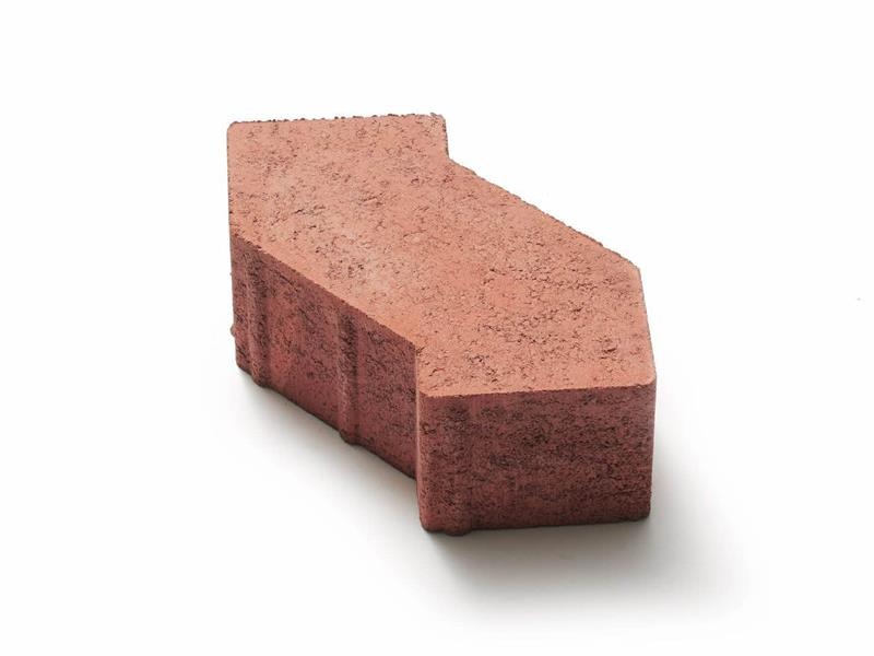 SF-sten 190x106x100 Karminröd