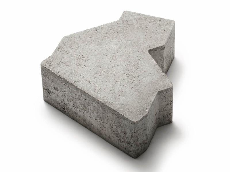 SF-sten 208x210x80 Naturgrå