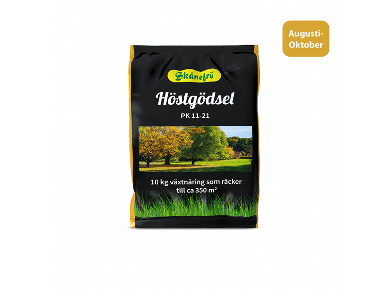 Gräsgödning - Höstgödsel